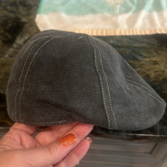 Harley Davidson men’s/unisex gray paper boy style cap size small - Picture 4 of 4